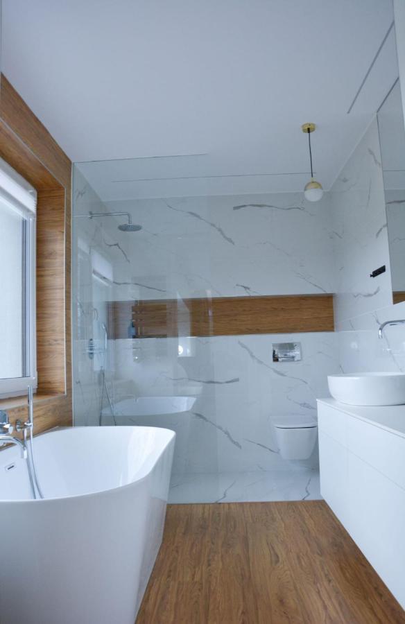 Luxury Apartment With Private Sauna Pod Javorovym Trinec Dış mekan fotoğraf